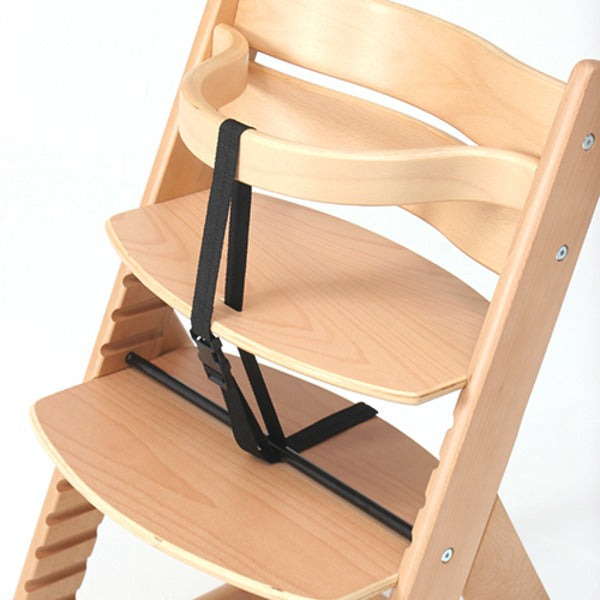 ベビーチェア 子供椅子 幅45cm ナチュラル 股ベルト付き ベビー用品 子供用家具 グローアップチェア プレゼント ギフト 贈り物 (代引不可)