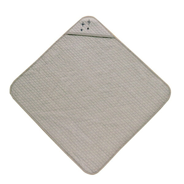 ベビー用 寝具/おくるみ 【アイボリー 約85×85cm】 洗える 綿100% イブル 〔子供 赤ちゃん プレゼント〕 (代引不可)