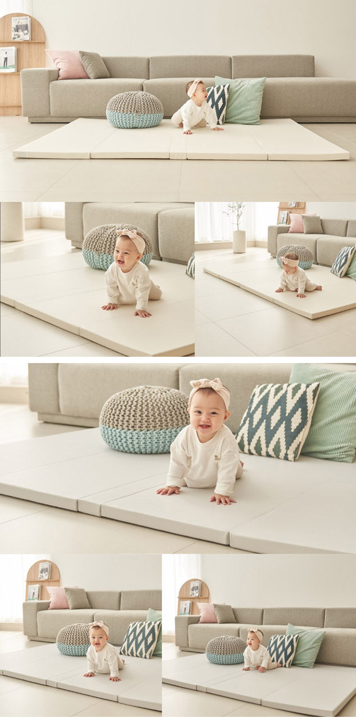 シームレスプレイマット 5つ折り 2枚セット 140×200 折りたたみ ベビー 140 200 赤ちゃん 子供 プレイマット おしゃれ キッズ 防音 キッズマット ベビーマット マット クッションマット(代引不可)