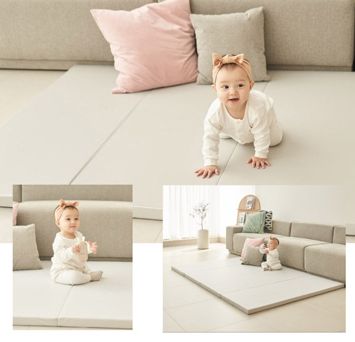 プレイマット4つ折り 120×160 折りたたみ ベビー 120 160 赤ちゃん 子供 プレイマット おしゃれ キッズ 防音 キッズマット ベビーマット マット クッションマット フロアマット(代引不可)