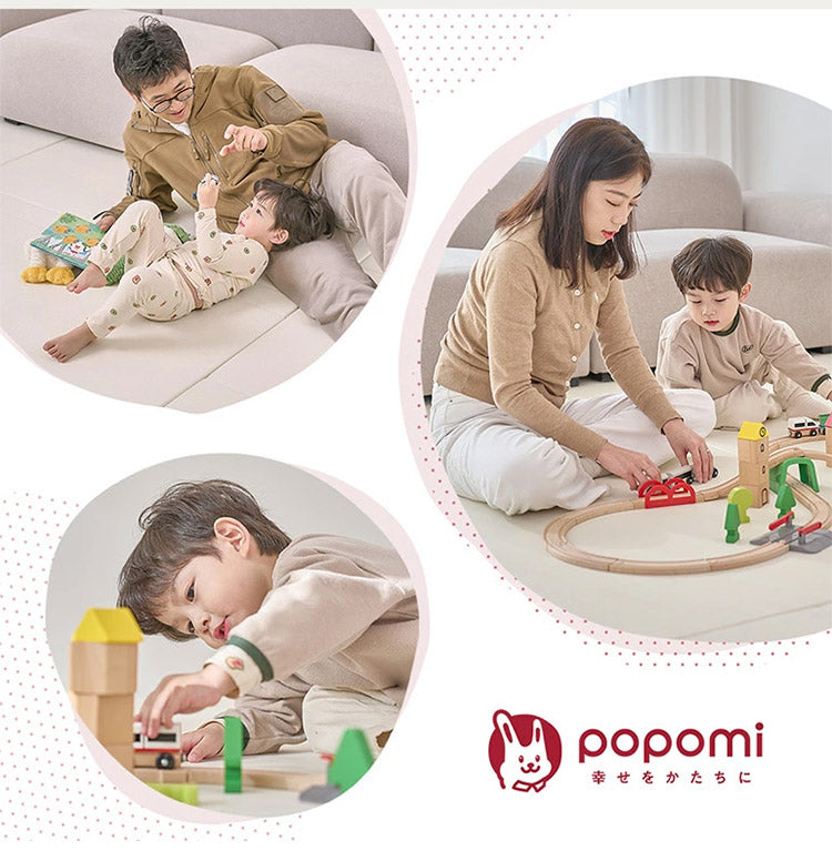 popomi ポポミ もちもち抗菌PVCマット 140×100×1.5cm 抗菌 プレイマット ベビー もちもち PVCマット 140 100 1.5cm 防水 シームレス ベビーマット 厚手 防音(代引不可)