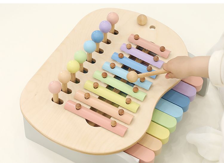 エド・インター スウィートメロディーメーカー Sweet Melody Maker ミルキートイ 鉄琴 ピアノ 鍵盤 楽器 知育玩具 かわいい プレゼント 音の出るおもちゃ 女の子 男の子 エドインター