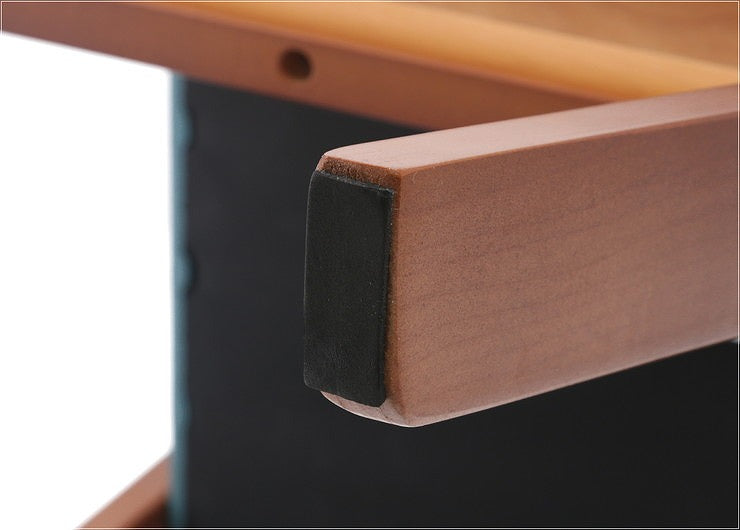 木製ベビーチェアー ミディアムブラウン 幅35×奥行41×高さ74.5cm 天然木 合成皮革 ウレタンフォーム(代引不可)