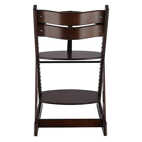 ベビーチェア グローアップチェアー W450×D505×H785mm 積層合板 おしゃれ ブラウン(代引不可)