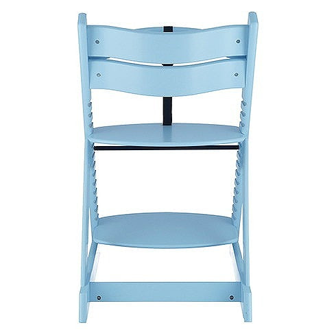ベビーチェア グローアップチェアー W450×D505×H785mm 積層合板 おしゃれ ペールブルー(代引不可)