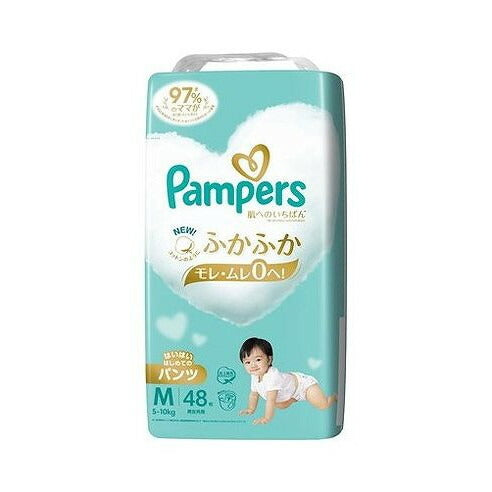 【単品2個セット】 パンパース 肌へのいちばん はいはいはじめたてのパンツ スーパージャンボ M P&Gジャパン(代引不可)