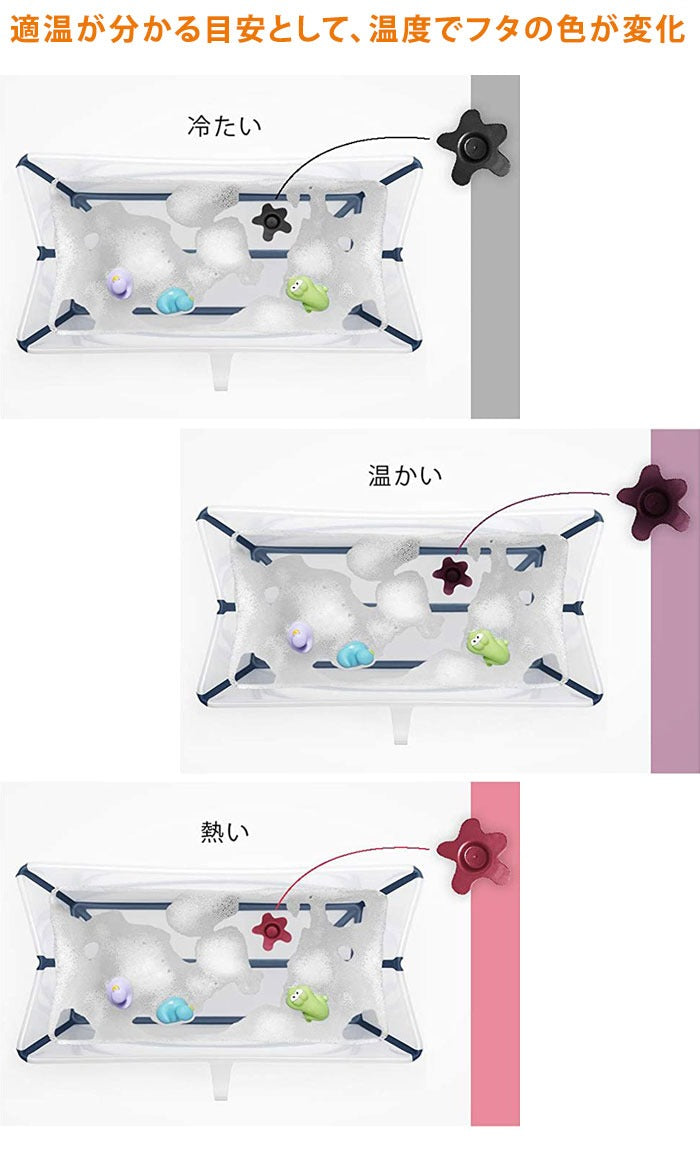 ストッケ フレキシバス ミッキー ディズニーコラボ ベビーバス 折りたたみ Disney Stokke(代引不可)