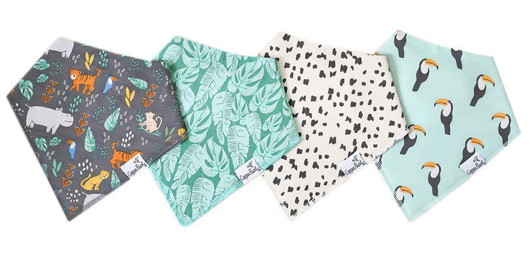 Copper Pearl コッパーパール バンダナビブ 4枚セット ベンガル スタイ よだれかけ 赤ちゃん かわいい セット 柄(代引不可)