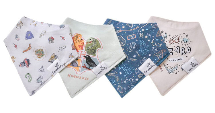 Copper Pearl コッパーパール バンダナビブ 4枚セット ウィザーディング・ワールド スタイ よだれかけ 赤ちゃん かわいい セット 柄(代引不可)