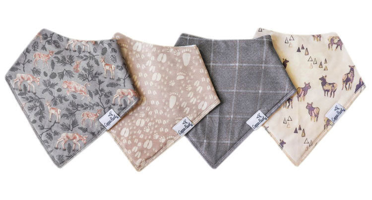 Copper Pearl コッパーパール バンダナビブ 4枚セット ティンバー スタイ よだれかけ 赤ちゃん かわいい セット 柄(代引不可)