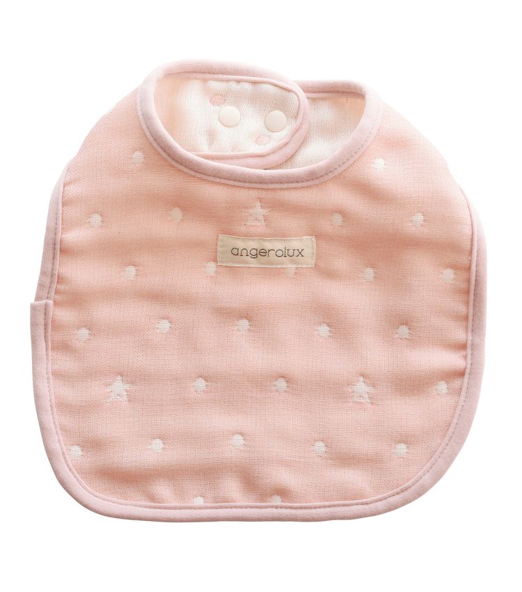 angerolux アンジェロラックス 6重ガーゼ スタイ ペールピンク 1枚 CON-ANG-ST187