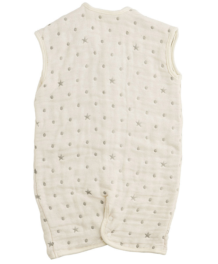 アンジェロラックス angerolux アンジェロラックス 2ウェイ6重ガーゼスリーパー 50-70cm キナリ/モスグレー ベビー キッズ