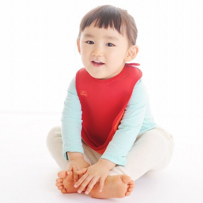 Bibetta ビベッタ ウルトラビブ 2枚入 サファリ/レッド CON-BBEW2-5335