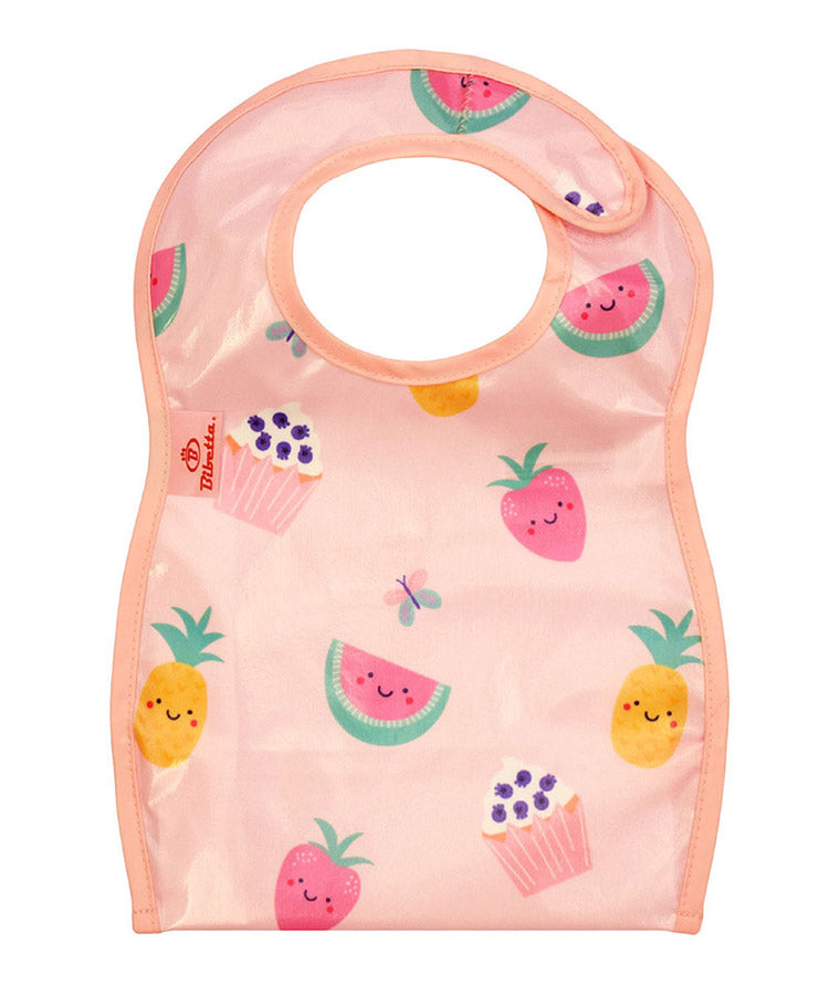 ビベッタ Bibetta ワイプイージー ビブ ピンク ヤミートリート ベビー キッズ エプロン