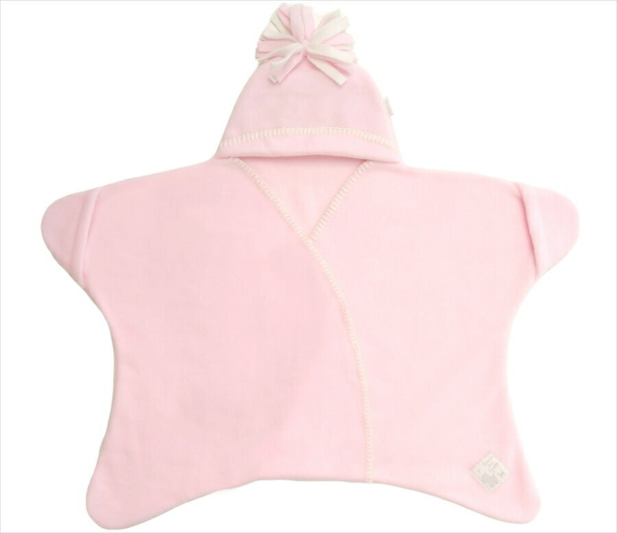 Tuppence&Crumble タッペンスアンドクランブル 星型フリースアフガン スターラップ 0-4M パステルピンク 1個 新生児~生後4ヶ月頃