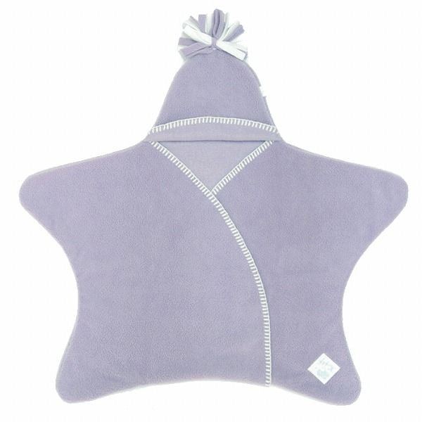 Tuppence & Crumble タッペンスアンドクランブル 星型フリースアフガン スターラップ 0-4M ラベンダー 1個 新生児~生後4ヶ月頃