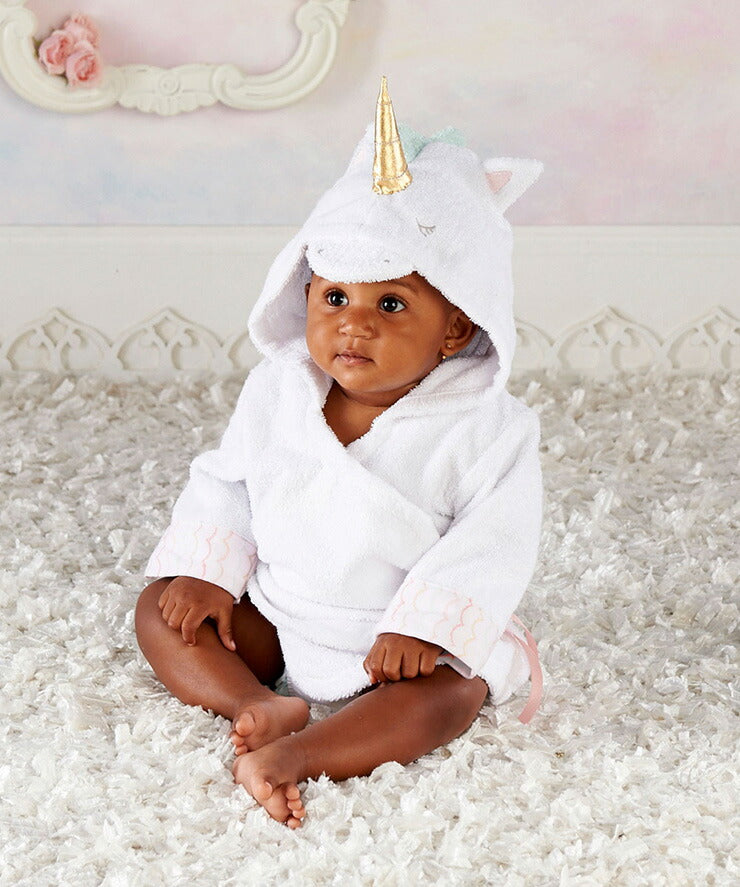 Baby Aspen ベビーアスペン フード付きベビーバスローブ 幼児 贈り物 プレゼント 出産祝い 結婚祝い お祝い お風呂 バスタオル