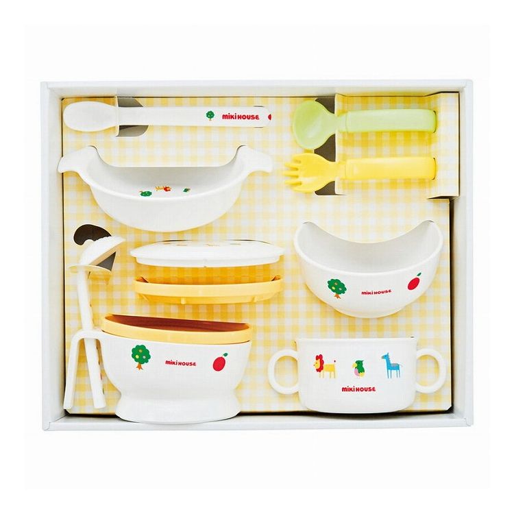 ミキハウス テーブルウェアセット 46-7124-820