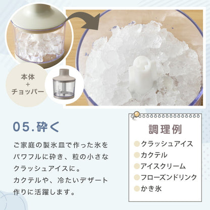 【アタッチメントフルセット】simplus ハンドブレンダー フードプロセッサー ブレンダー ミキサー チョッパー 離乳食 介護食 多機能 時短 スムージー 鍋キズ防止 氷も砕ける シンプラス SP-BD02
