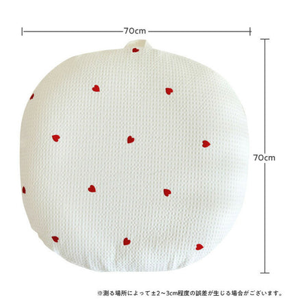 【クーポン適用】ROTOTObebe ロトトクッションカバー エアメッシュタイプ 授乳クッション 吐き戻し防止 クッション 赤ちゃん ベビー 枕 ベビーベッド セルフねんね へたらない カバー お昼寝クッション(代引不可)