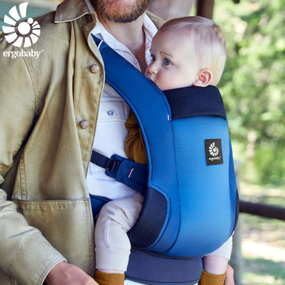 Ergobaby EBC AWAY ミッドナイトブルー 抱っこひも エルゴベビー 新生児 アウェイ 抱っこ紐 ベビーキャリア エルゴ ベビー キャリア ベビーグッズ プレゼント ギフト 出産祝い