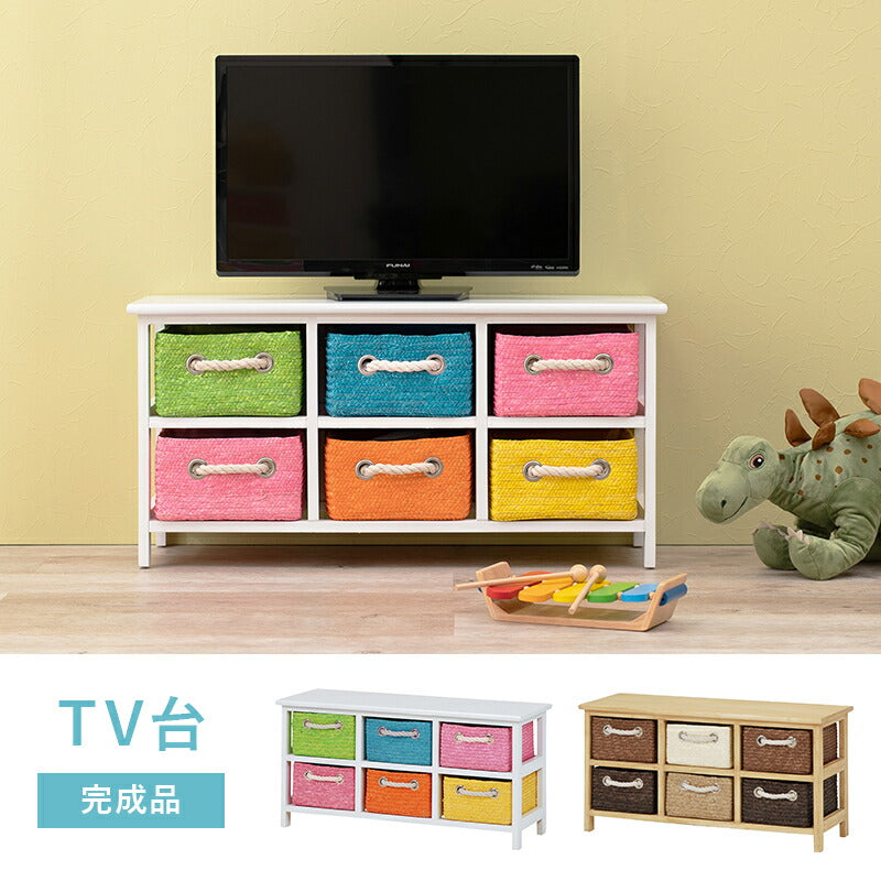 おもちゃ収納 リビング 幅81 引き出し6杯 完成品 収納ボックス おもちゃ箱 子供部屋 キッズ収納 ランドリーラック カラーボックス 収納ラック 収納ケース おしゃれ かわいい(代引不可)