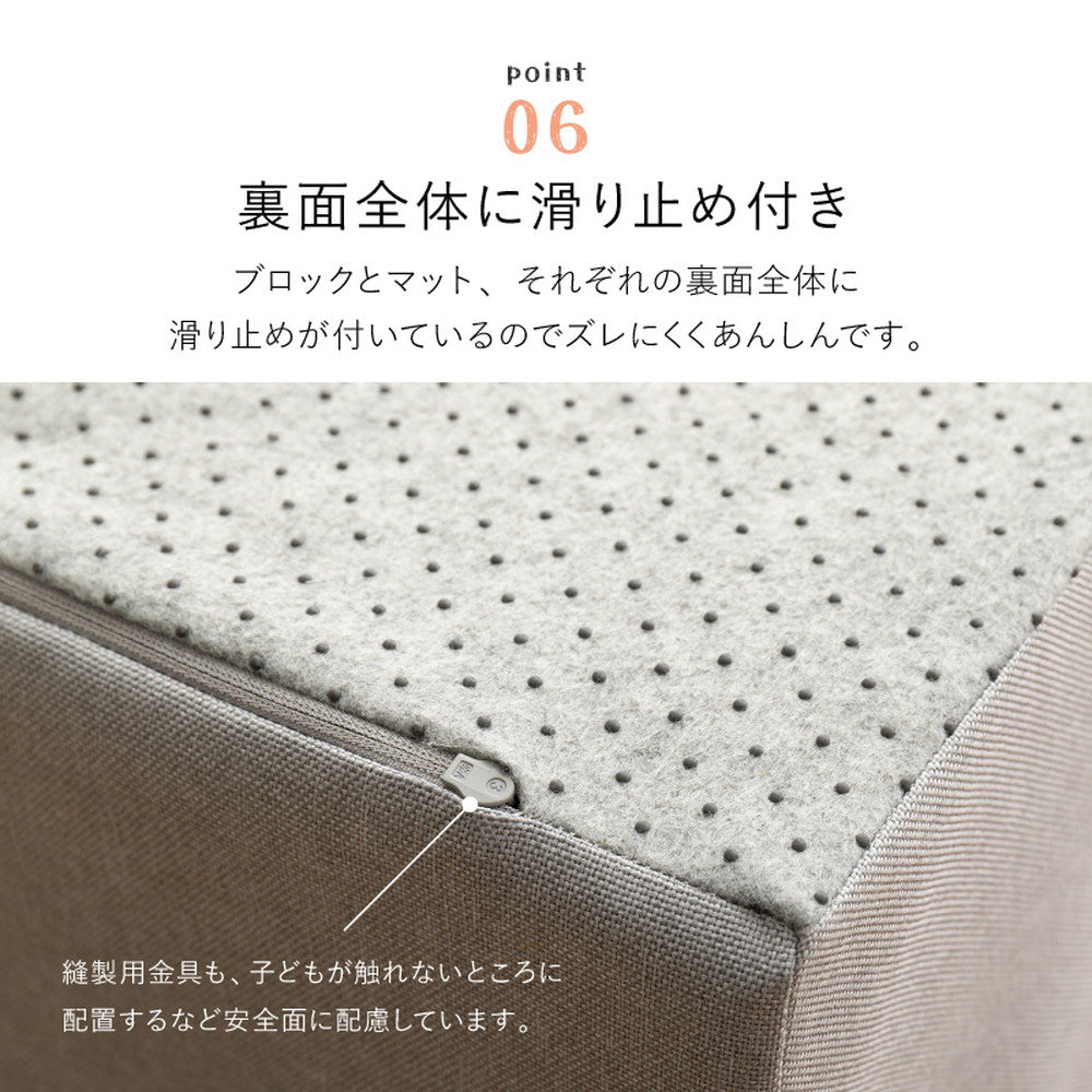 【クーポン適用】キッズコーナー 120×120cm 5点セット チョコキッズ プレイマット 撥水 はっ水 滑り止め ファブリック ベビーサークル ベビー キッズ マジックテープで設置 リビングルーム 仕切り 子供部屋(代引不可)