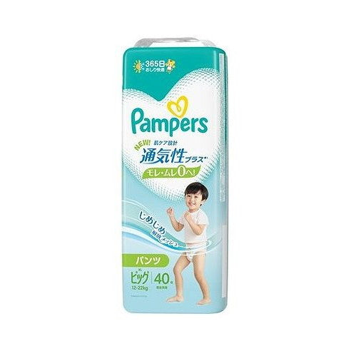 【単品2個セット】 パンパース 通気性プラス パンツ P&Gジャパン(代引不可)