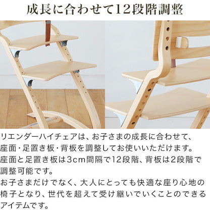 【クーポン適用】【リエンダー ハイチェア セーフティーバー 専用 クッション 3点セット】 リエンダー チェア ベビーチェア Leander チェア 椅子 バー クッション付き 三点セット おしゃれ 北欧