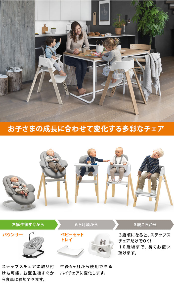 ストッケ ステップス ベビーセット STOKKE ストッケ正規販売店(代引不可)