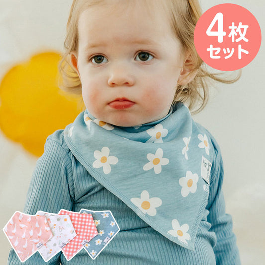 Copper Pearl コッパーパール バンダナビブ 4枚セット グーシー スタイ よだれかけ 赤ちゃん かわいい セット 柄(代引不可)