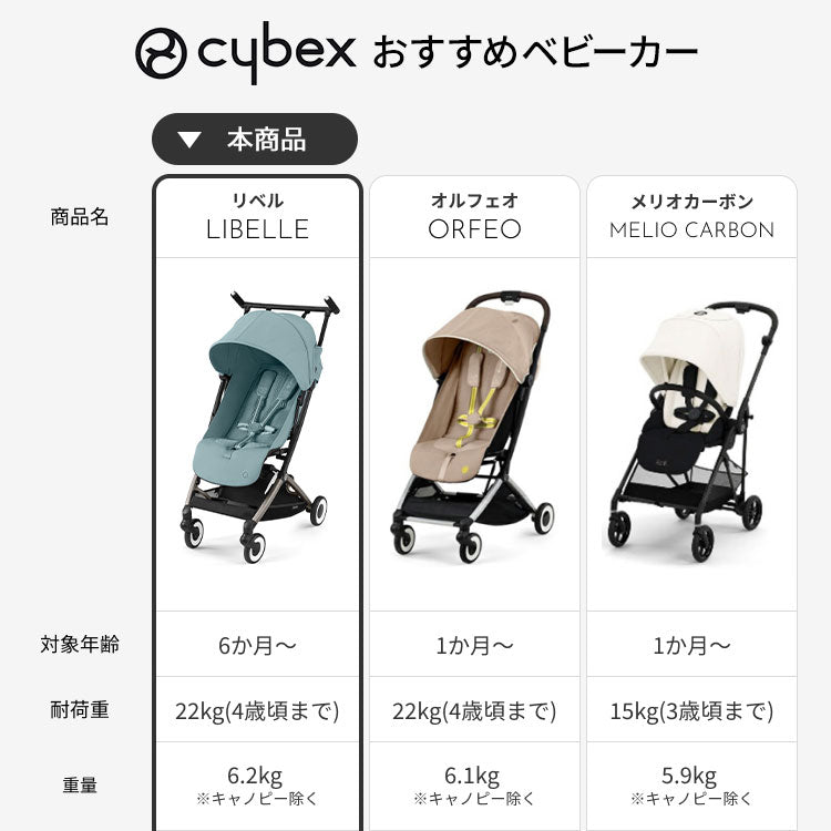 【2024年モデル】 【SALE】【バンパーバープレゼント】サイベックス ベビーカー LIBELLE リベル 2024年モデル 軽量 cybex GOLD 機内持ち込み ウルトラコンパクト ベビーカー 6ヶ月から 4歳ごろまで B型ベビーカー ストローラー(代引不可)