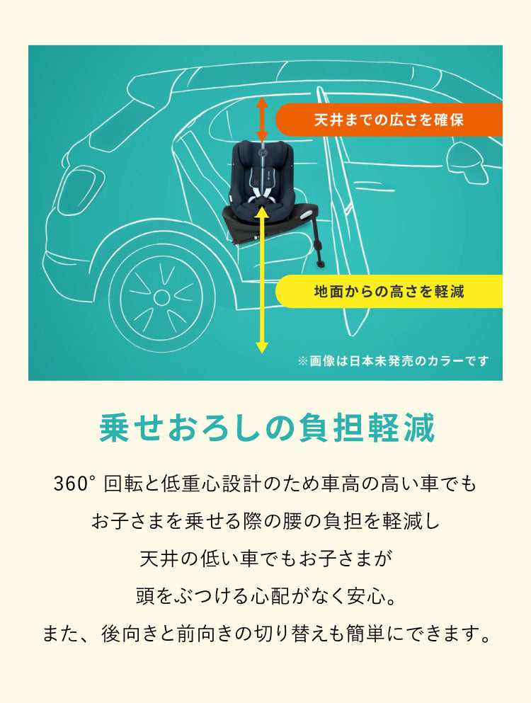 【正規販売店】 サイベックス チャイルドシート シローナ Gi i-Size ベビーシート 4年間 ベビーシート 新生児から 4歳頃まで cybex GOLD カーシート SIRONA ISOFIX【メーカー3年保証】(代引不可)